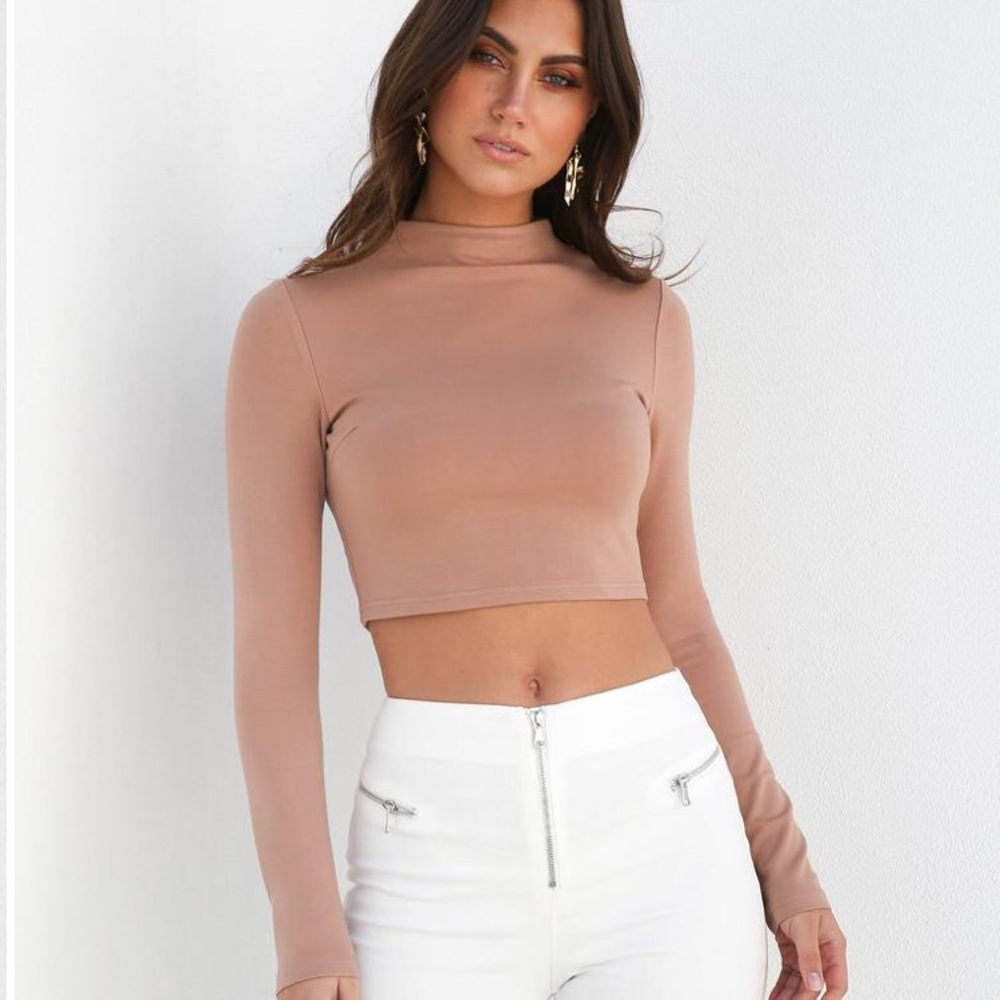 (Size:M) TIGER MIST. Cameron Crop